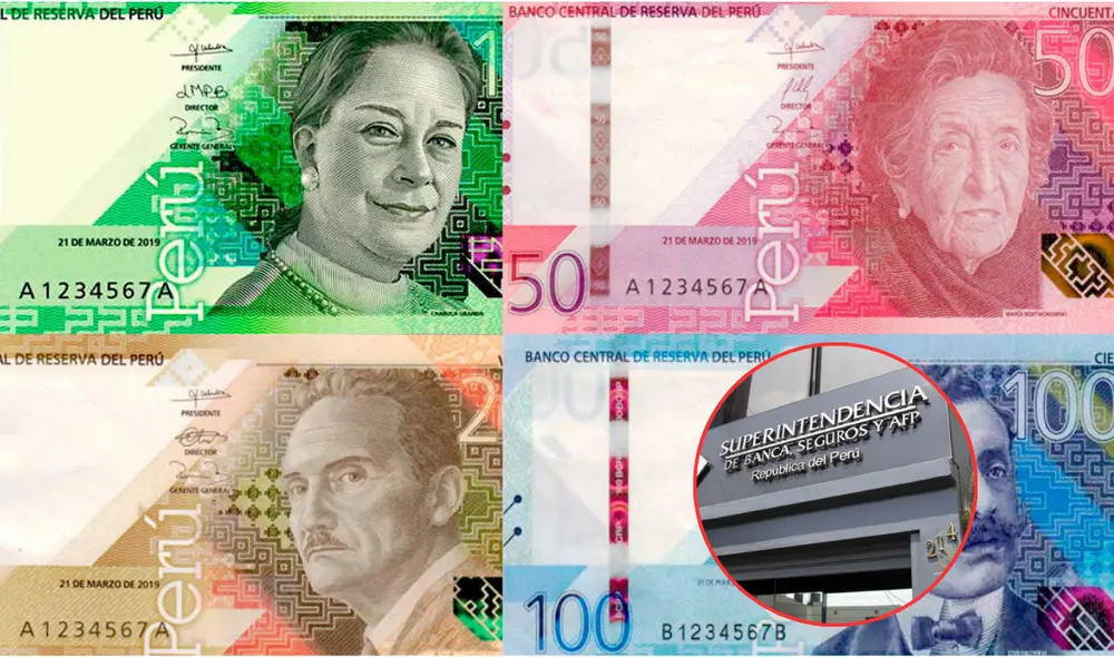Estos son los pasos que debes seguir si te dan un billete falso. Foto: composición LR/Líbero/SBS