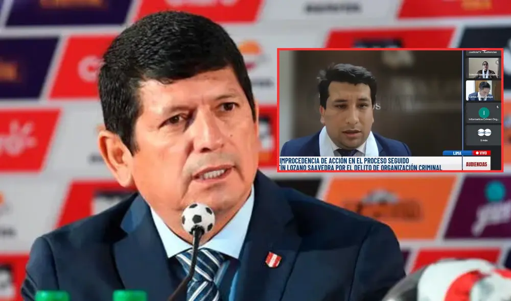 Audiencia sobre el recurso de excepción de improcedencia contra Agustín Lozano. | Composición LR.