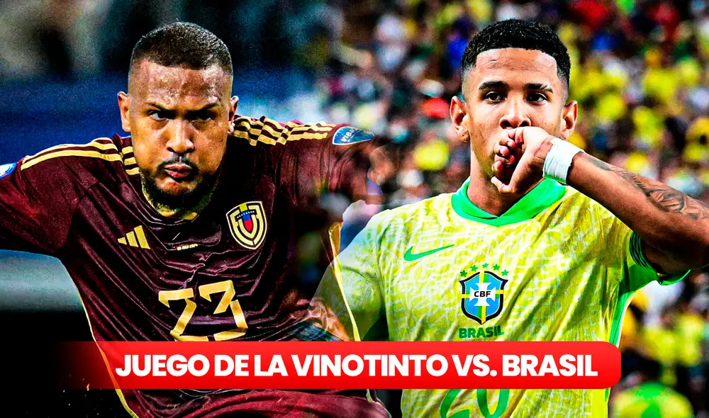 Venezuela y Brasil jugarán en el Monumental de Maturín este jueves 14 de noviembre. Foto: composición LR/APF