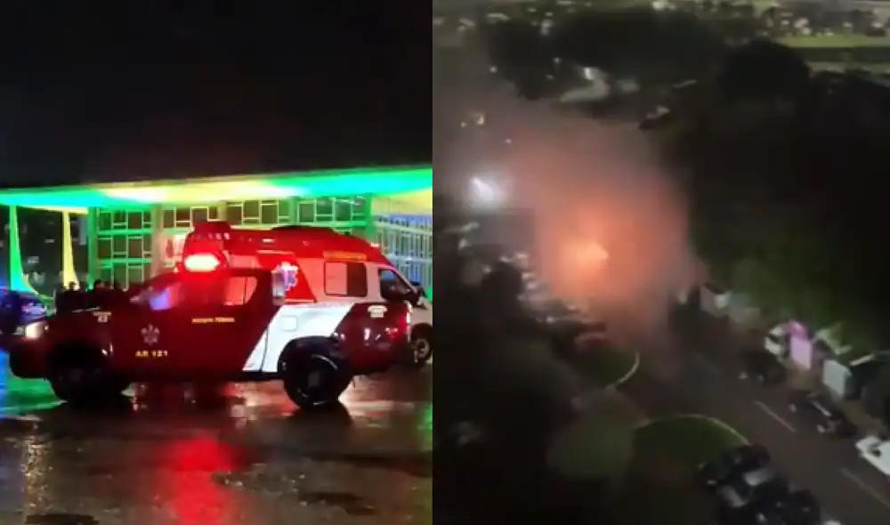 Las explosiones sucedieron cerca de la Corte Suprema de Justicia en Brasilia. Foto: composición LR / difusión