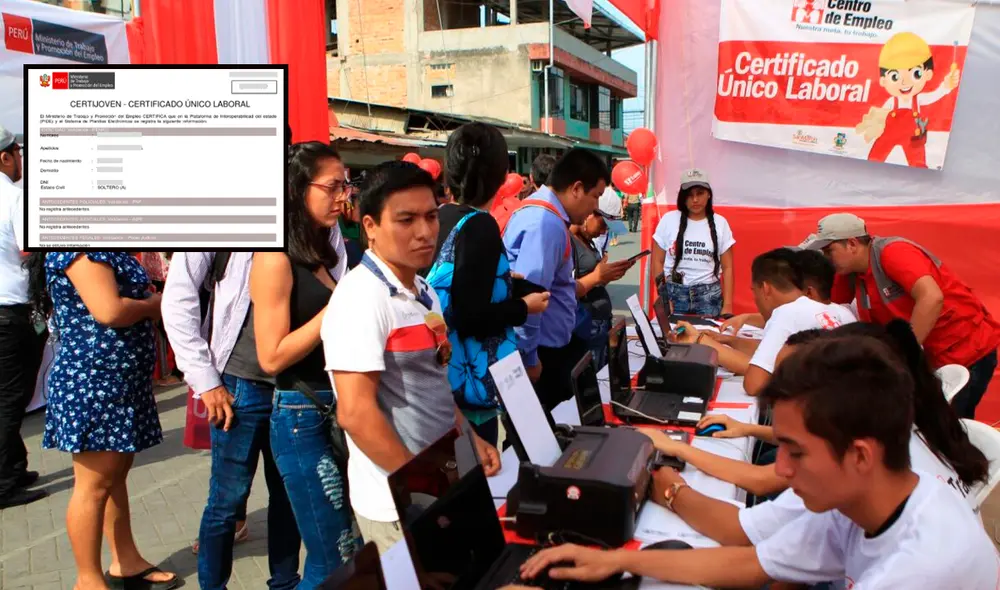 El Certijoven es un documento que está dirigido a jóvenes de entre 18 y 29 años. Foto: composición/LR/Andina El Certijoven es un documento que está dirigido a jóvenes de entre 18 y 29 años. Foto: composición/LR/Andina