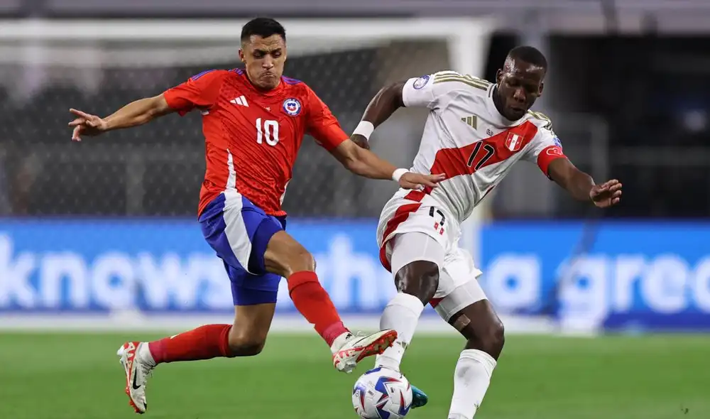 En su más reciente enfrentamiento, Perú y Chile empataron sin goles en la primera fecha de la Copa América. Foto: AFP En su más reciente enfrentamiento, Perú y Chile empataron sin goles en la primera fecha de la Copa América. Foto: AFP