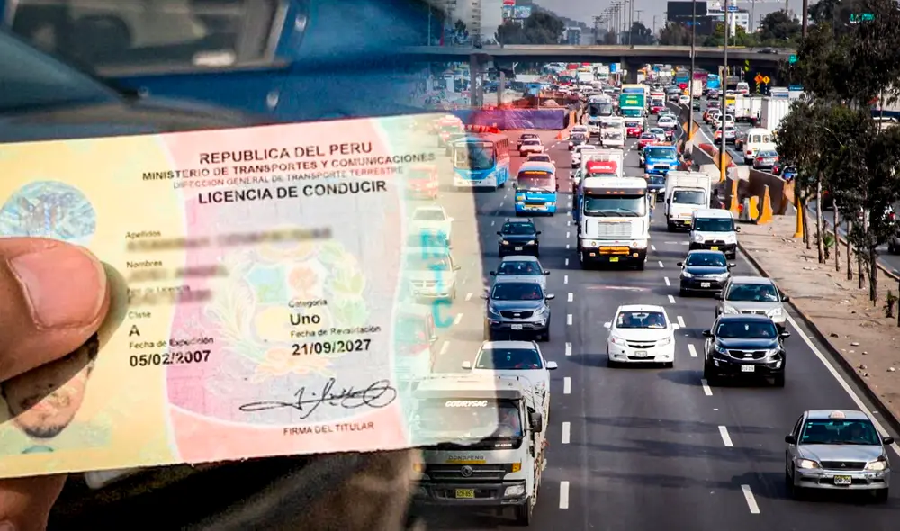 Para intentar recuperar tu licencia de conducir primero tienes que pagar el monto de tu multa. Foto: composición/LR/Andina