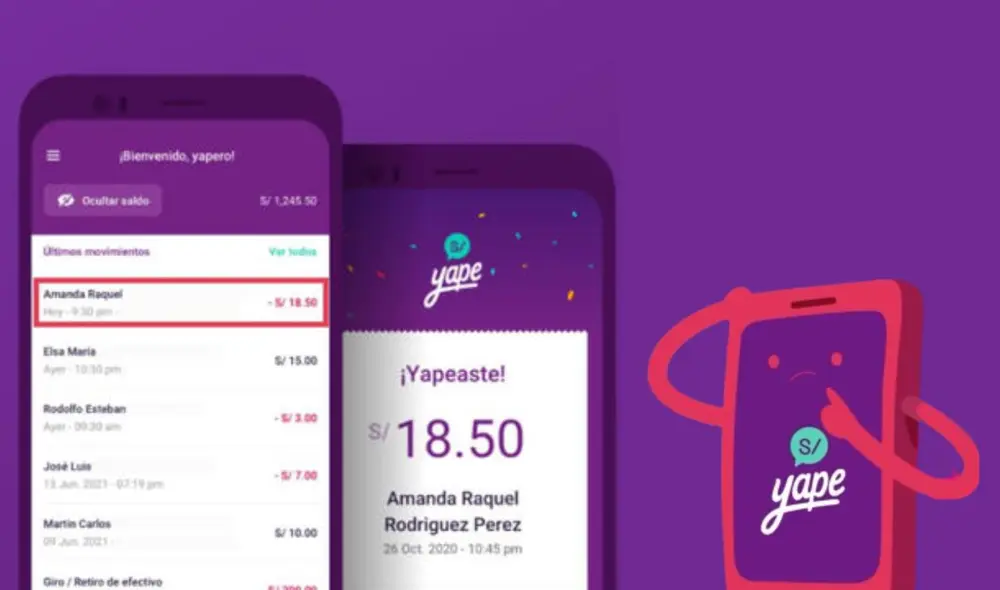 Yape es una de las aplicaciones financieras digitales más usadas del país. Foto: Yape/LR
