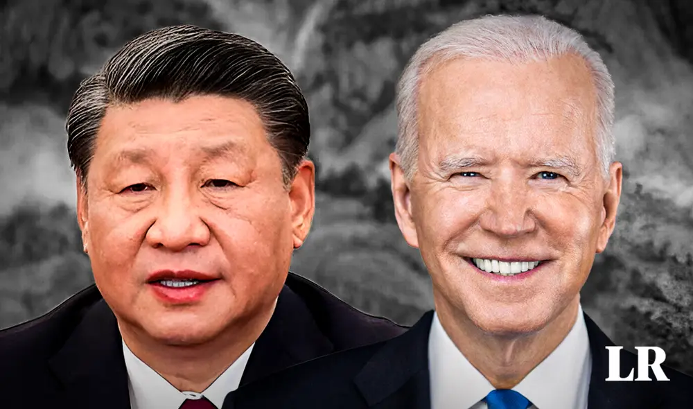 Joe Biden y Xi Jinping llegarón el pasado jueves a Lima para participar de la APEC. Foto: Composición/LR.