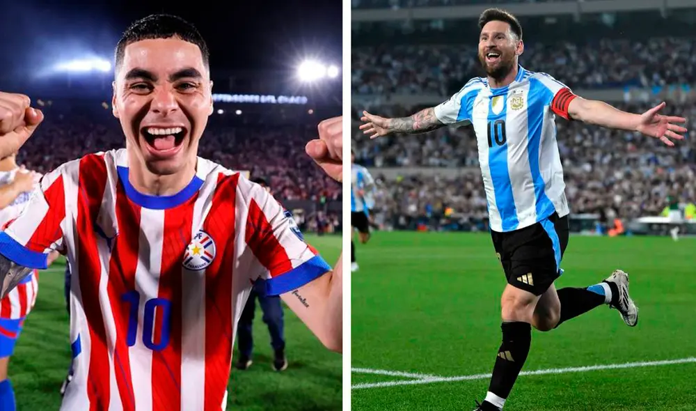 Paraguay vs Argentina se enfrentarán a partir de las 6.30 p. m. Foto: composición LR/Instagram Paraguay vs Argentina se enfrentarán a partir de las 6.30 p. m. Foto: composición LR/Instagram
