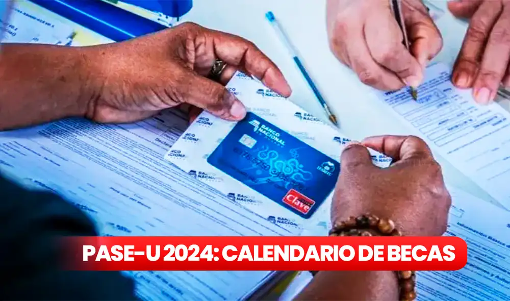 El calendario de pagos de la beca PASE-U del IFARHU indica que este jueves 14 de noviembre se entregarán cheques. Foto: composición LR