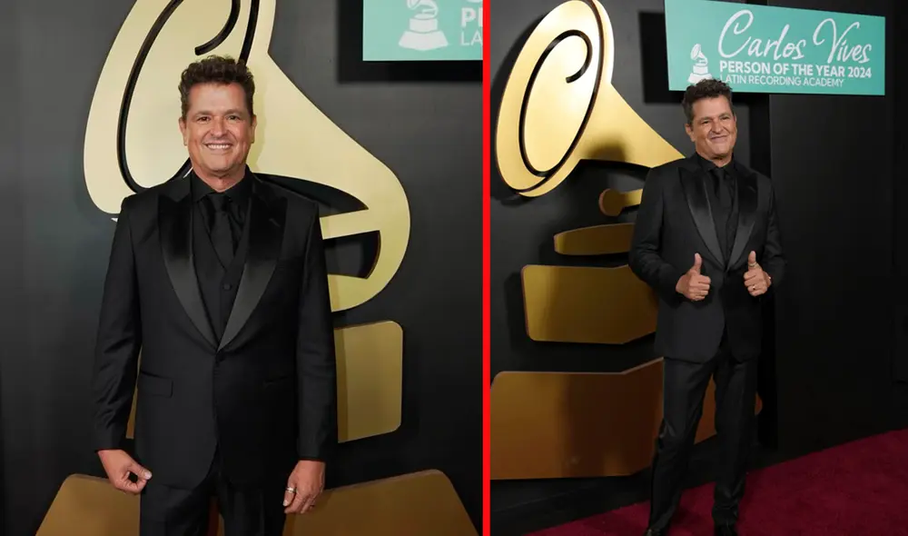 Carlos Vives homenajeado por sus 30 años en la música. Foto: Instagram/Carlos Vives