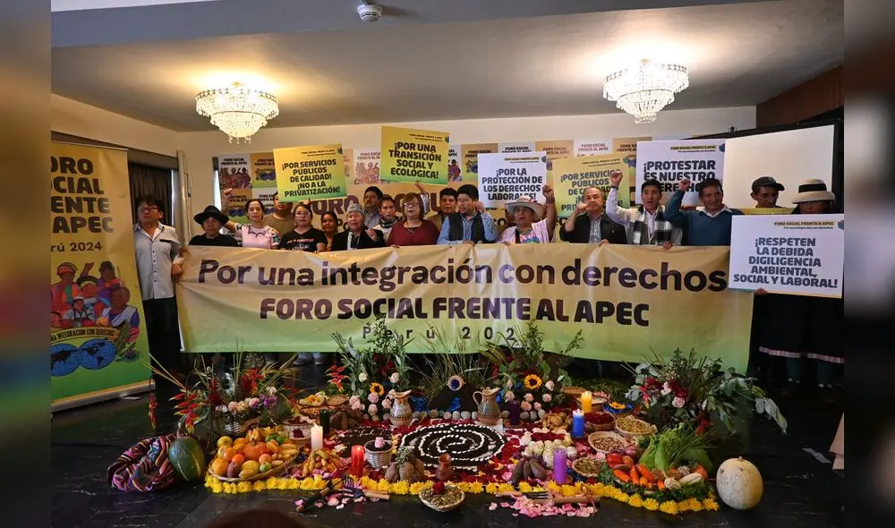 Dirigentes objetan que en APEC se privilegie el extractivismo por encima de la crisis climática. Defienden el desarrollo, pero sin destruir la naturaleza.