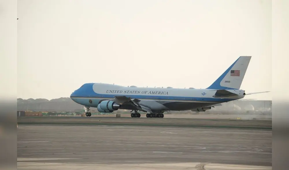 Así luce el Air Force One, el avión presidencial de EE. UU. que usará el próximo presidente. Foto: John Reyes / LR
