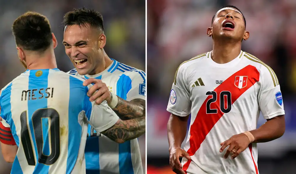 El partido Argentina vs Perú será el último de este año para ambas escuadras. Foto: composición de LR/AFP