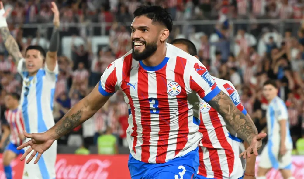 Paraguay dio el golpe de la fecha y venció a Argentina por las Eliminatorias Sudamericanas. Foto: AFP