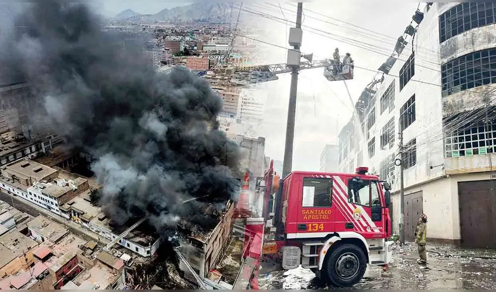 Incendio cerca de Mesa Redonda. Foto: La República