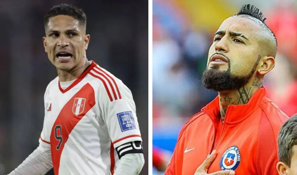 Paolo Guerrero y Arturo Vidal regresan a las convocatorias de Perú y Chile. Foto: AFP Paolo Guerrero y Arturo Vidal regresan a las convocatorias de Perú y Chile. Foto: AFP
