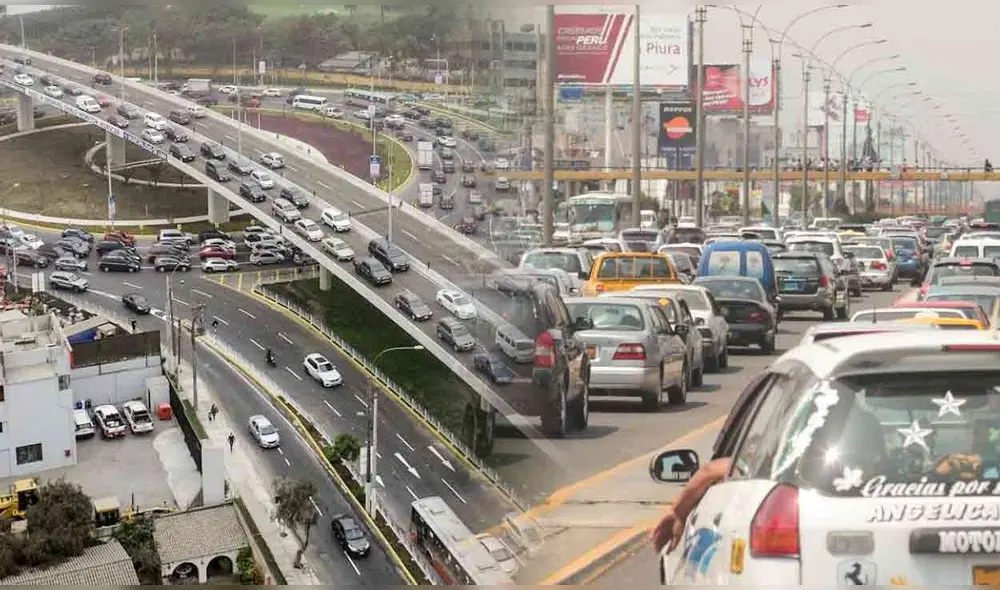 El alcalde Rafael López Aliaga destaca que el nuevo óvalo en Javier Prado contempla mejoras en pavimento, puentes y áreas verdes. Foto: composición LR/Andina