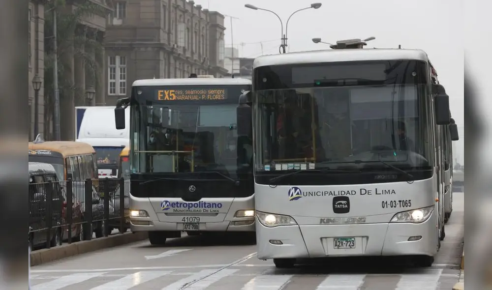 ATU suspende expreso 1, 2 y 3 del Metropolitano de Lima/Foto: Andina