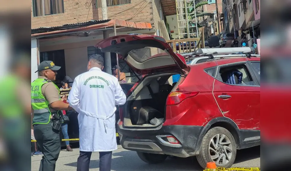 Ataque se perpetró poco después de las 11  a.m. en San Juan de Amancaes. Cristina Gálvez