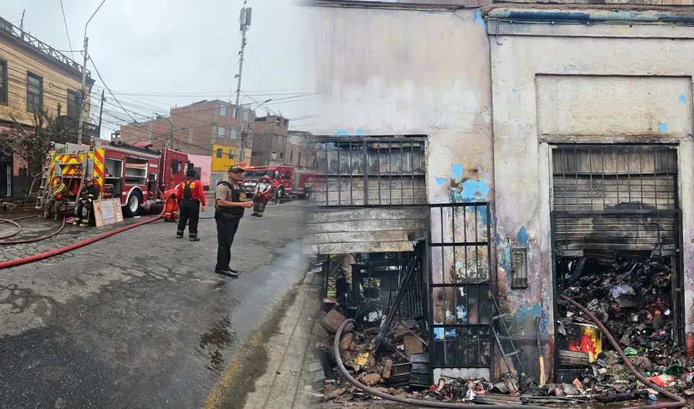 El Cuerpo General de Bomberos continúa en la búsqueda de la persona desaparecida tras el siniestro/Composición LR/Foto: Dayana Huerta