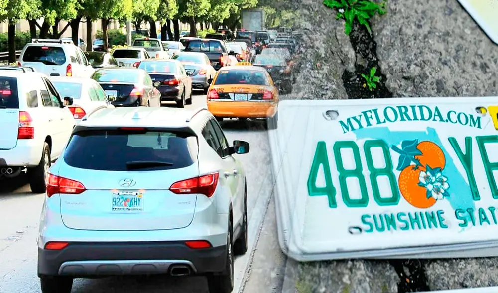 Los conductores que porten placas modificadas pueden enfrentar serias consecuencias. Foto: composición LR/Directorio Cubano