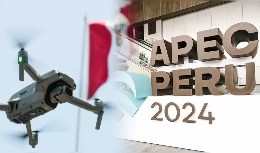 Fuerza Aérea del Perú utiliza fusiles antidrones y radares de largo alcance para proteger la zona restringida por APEC. Foto: composición LR/Andina Fuerza Aérea del Perú utiliza fusiles antidrones y radares de largo alcance para proteger la zona restringida por APEC. Foto: composición LR/Andina