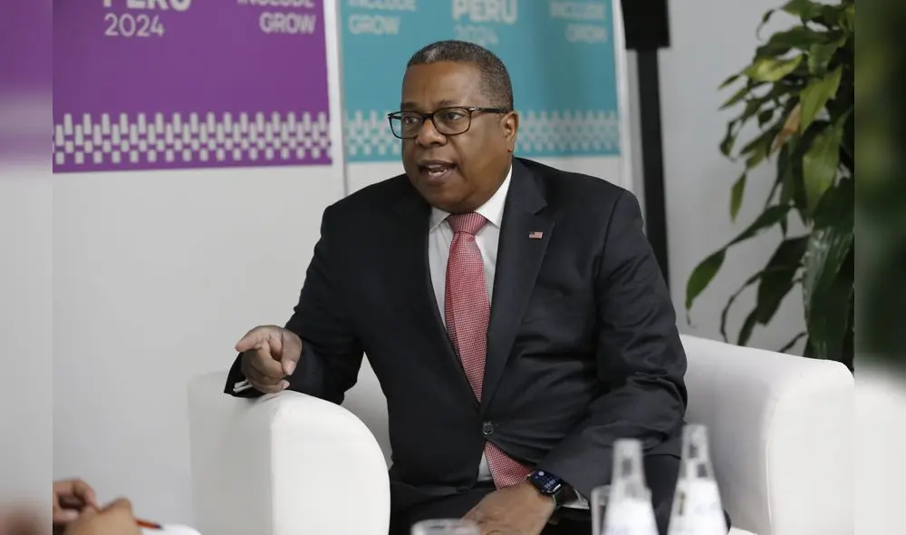 Brian A. Nichols, subsecretario de Estado para Asuntos del Hemisferio Occidental. Fuente: La República / Créditos: Marco Cotrina