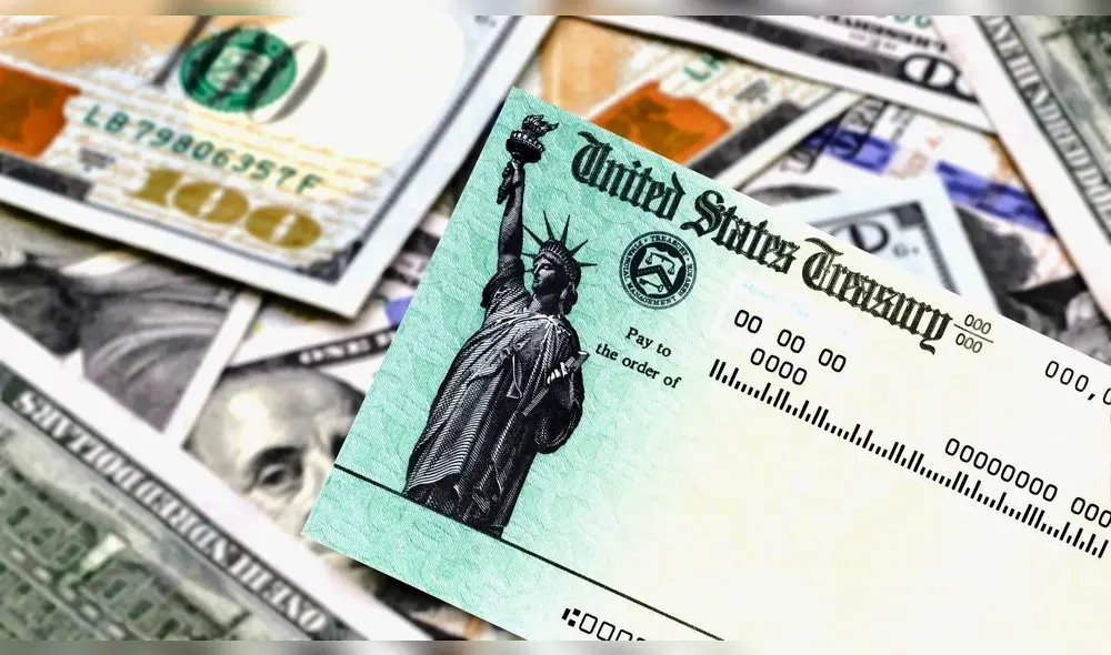 Los cheques de estímulo se entregan mensualmente en diversos estados de USA. Foto: Composición LR/ El Cronista