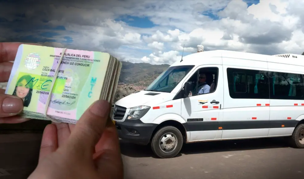 La licencia A2B habilita a los conductores a manejar los vehículos de las categorías M2 y M3. Foto: composición/LR