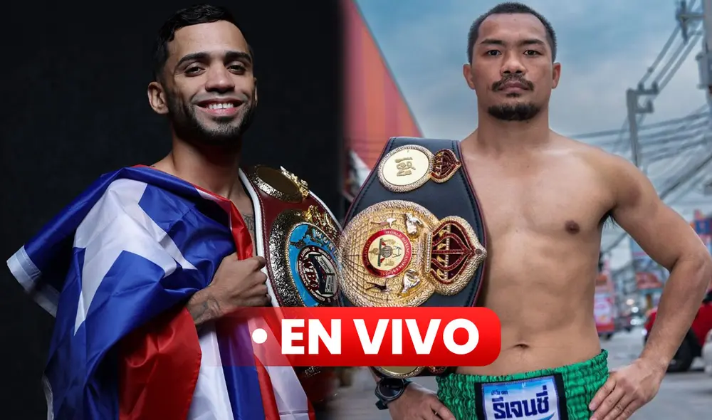 El combate de Óscar Collazo vs Niyomtrong se realizará en The Venue de Riyadh. Foto: composición LR / oscar_manuel23 / niyomtrong_tmn / Instagram