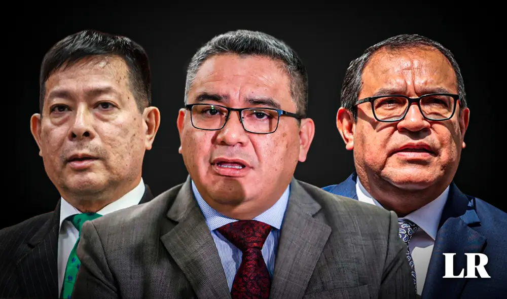 Santiváñez respondió a las acusaciones de Alberto Otárola, quien acusó a Eduardo Arana de ser el 'premier en la sombra' de Dina Boluarte. | Composición: Gerson Cardoso / La República.