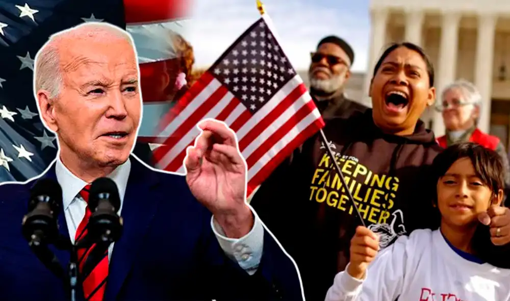 Joe Biden ha tomado una serie de decisiones con respecto a políticas migratorias antes del fin de su mandato. Foto: composición LR/USCIS/AFP.