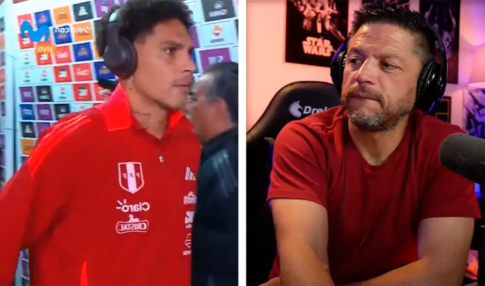 Pedro García consideró que Lapadula debió ir antes que Paolo Guerrero. Foto: composición LR/captura de Movistar Deportes Pedro García consideró que Lapadula debió ir antes que Paolo Guerrero. Foto: composición LR/captura de Movistar Deportes