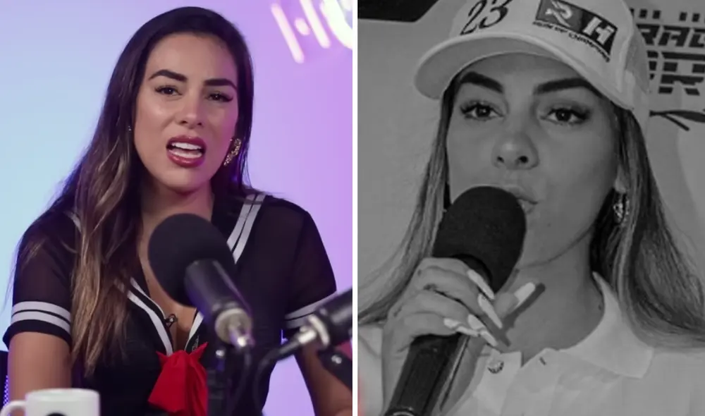 Aída Martínez es una conocida modelo e influencer peruana. Foto: Composición LR/Captura Youtube