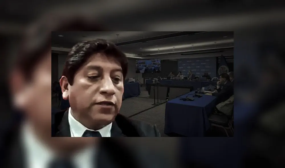 Josué Gutiérrez intenta sorprender a la CIDH en relación a la falta de transparencia. (Foto composición: La República).