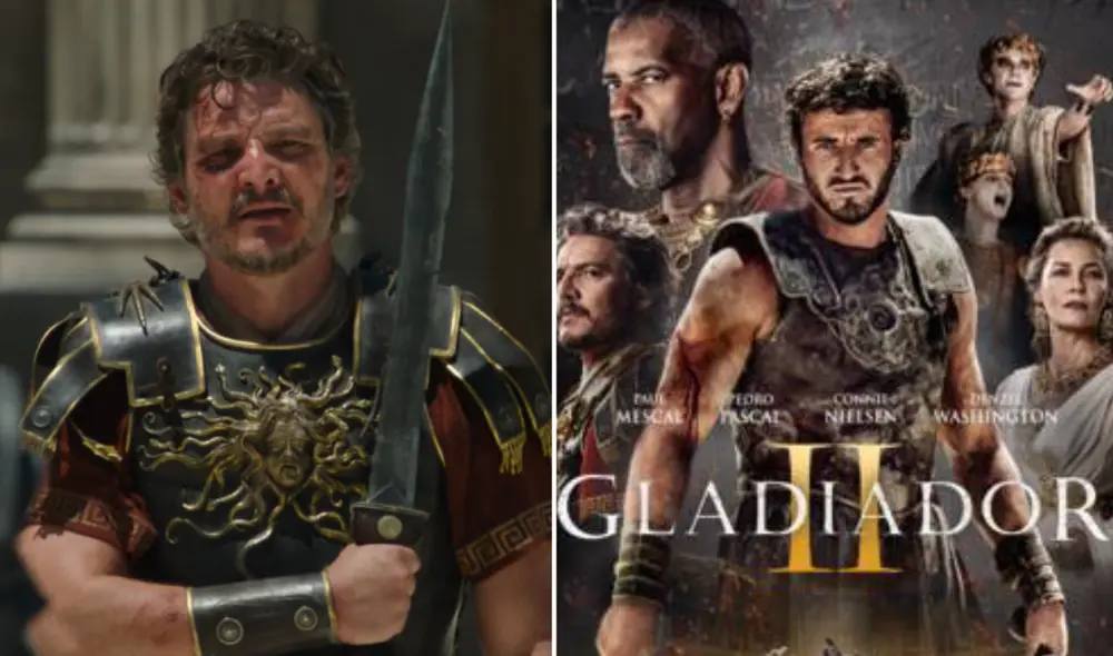 'Gladiador 2' llegó a los cines el 14 de noviembre. Foto: composición LR/difusión