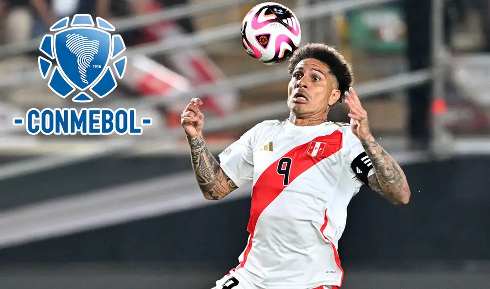 Paolo Guerrero todavía no ha marcado goles en estas eliminatorias. Foto: composición de LR/Conmebol