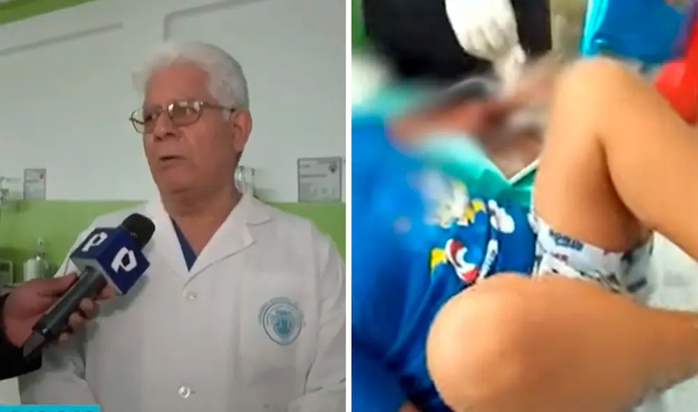 El menor viene siendo atendido desde el 1 de noviembre. Foto: composición LR/Panamericana TV