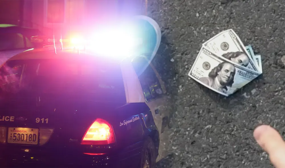 Si encuentras un billete doblado en el suelo, lo más aconsejable es no recogerlo y notificar a las autoridades locales para que puedan manejar la situación de manera segura. Foto: composición LR/Univisión Si encuentras un billete doblado en el suelo, lo más aconsejable es no recogerlo y notificar a las autoridades locales para que puedan manejar la situación de manera segura. Foto: composición LR/Univisión