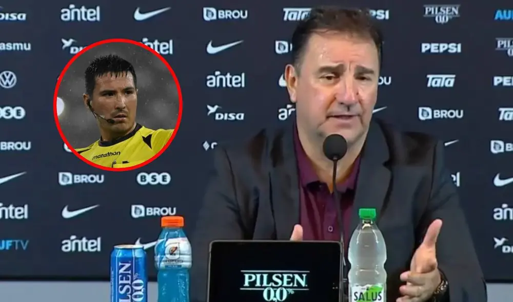 Néstor Lorenzo dirigió en el fútbol peruano antes de tomar la dirección técnica de Colombia. Foto: composición LR/captura de DSports/difusión