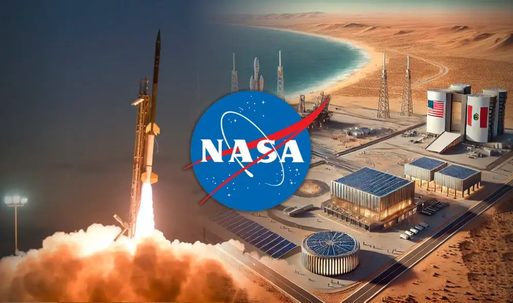 Esta será la misión de los cohetes que lanzará la NASA desde Perú en 2028:  serán los primeros en partir desde Sudamérica. Foto: composición LR / NASA / ChatGPT