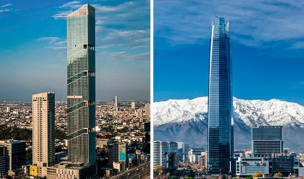 A pesar de la brecha en el ranking internacional, estos rascacielos son símbolos de innovación en sus respectivos países. Foto: Composición LR/MegaConstrucciones. A pesar de la brecha en el ranking internacional, estos rascacielos son símbolos de innovación en sus respectivos países. Foto: Composición LR/MegaConstrucciones.