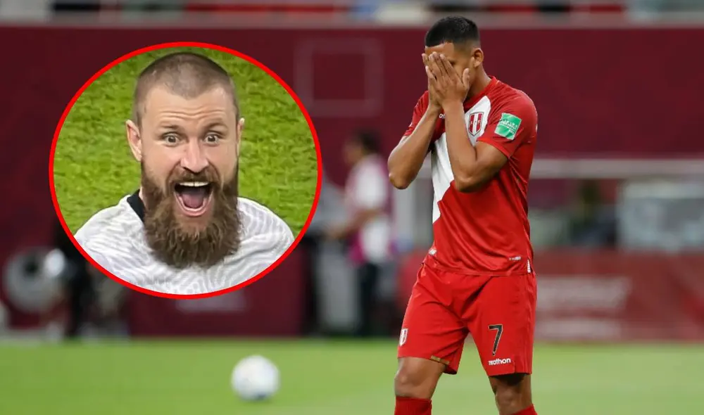 Andrew Redmyne le tapó el decisivo penal a Álex Valera en el repechaje ante Australia. Foto: composición LR/AFP/difusión Andrew Redmyne le tapó el decisivo penal a Álex Valera en el repechaje ante Australia. Foto: composición LR/AFP/difusión