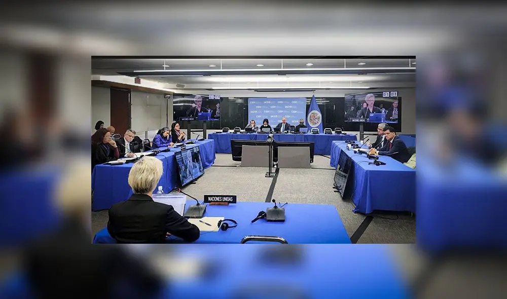 Comisionados de la CIDH analizaron en Washington la crisis y los ataques al sistema de justicia en el Perú, (Foto: CIDH)