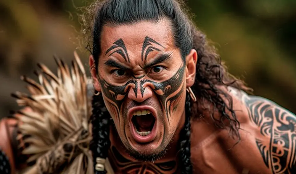 Una danza de guerra destinada a intimidar al enemigo y elevar la moral de los guerreros. Foto: StockCake. Una danza de guerra destinada a intimidar al enemigo y elevar la moral de los guerreros. Foto: StockCake.