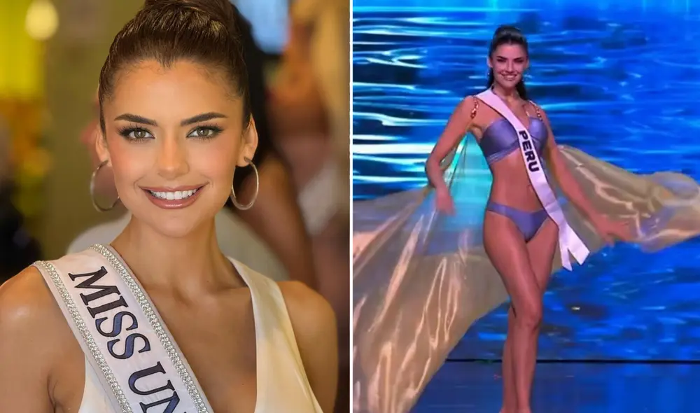 Tatiana Calmell quedó fuera del Miss Universo. Foto: composición LR