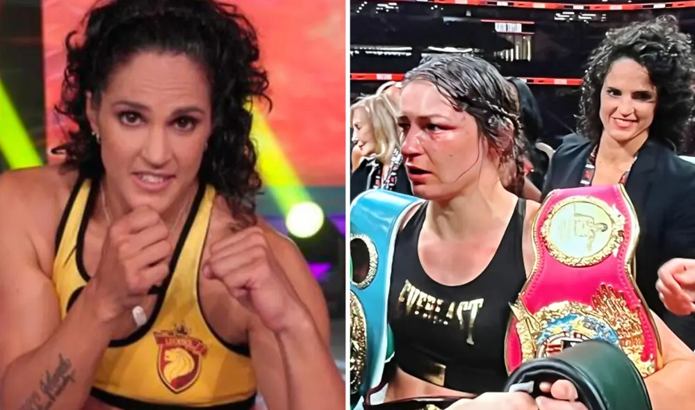 KIna Malpartida fue una de las boxeadoras peruanas más laureadas de la historia. Foto: Composición LR/Captura América TV/difusión KIna Malpartida fue una de las boxeadoras peruanas más laureadas de la historia. Foto: Composición LR/Captura América TV/difusión