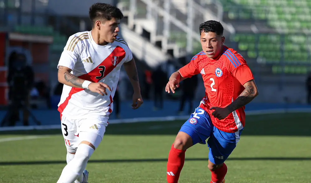 La selección peruana sub-20 venía de un triunfo y un empate ante Uruguay. Foto: La Roja/X