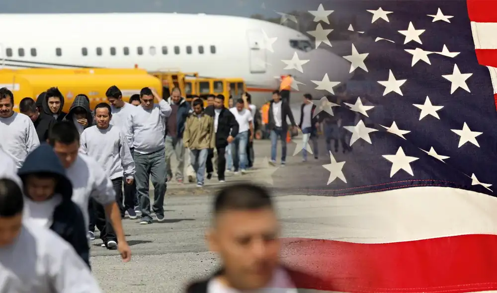 Estados Unidos deporta a los inmigrantes por situaciones ilegales. Foto: composición LR/difusión Estados Unidos deporta a los inmigrantes por situaciones ilegales. Foto: composición LR/difusión