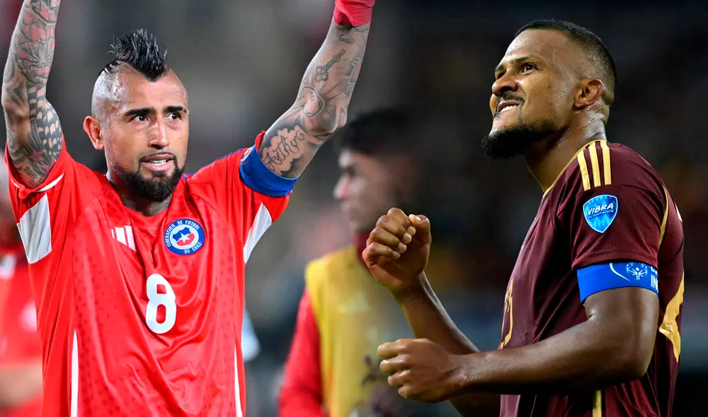 Chile tiene la obligación de ganarle a Venezuela para seguir con el sueño del Mundial 2026. Foto: composición LR/AFP Chile tiene la obligación de ganarle a Venezuela para seguir con el sueño del Mundial 2026. Foto: composición LR/AFP
