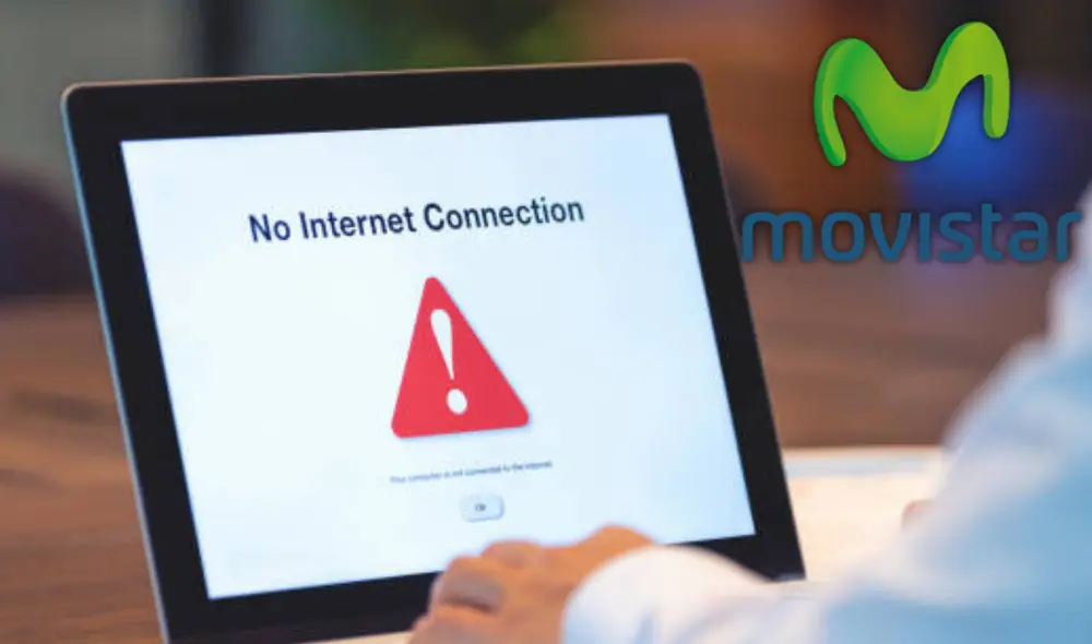 Miles de usuarios reportaron la caída a través de las redes sociales. Foto: composición LR | iStock | Movistar