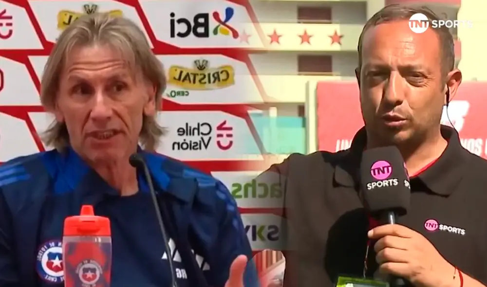 Ricardo Gareca todavía no suma triunfos oficiales con la selección chilena. Foto: composición LR/TNT Sports/RedGol